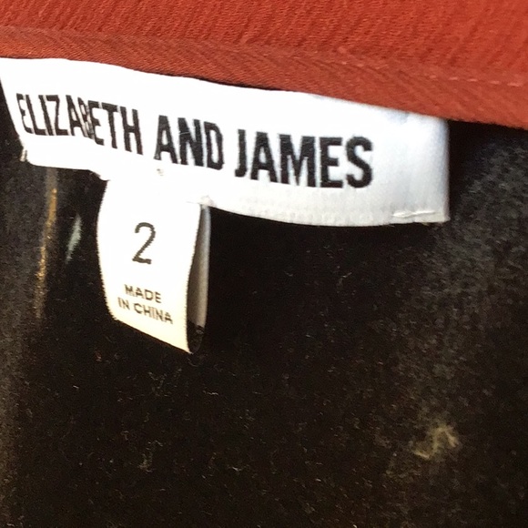 Elisabeth and James Pumpkin Chiffon Gown - Picture 4 of 5